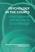 Cover: Psychology in the Courts - Routledge