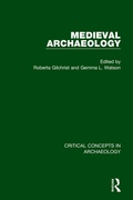 Cover: Medieval Archaeology - Routledge