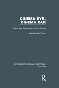 Cover: Cinema Eye, Cinema Ear - Routledge