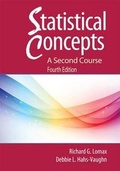 Cover: Statistical Concepts - A Second Course - Routledge