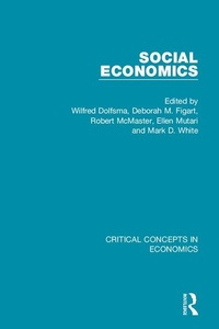 Enlarge image Cover: Social Economics - Routledge