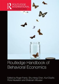 Enlarge image Cover: Routledge Handbook of Behavioral Economics - Routledge