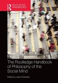 Cover: The Routledge Handbook of Philosophy of the Social Mind - Routledge