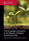 Cover: The Routledge Companion to the Makers of Modern Entrepreneurship - Routledge