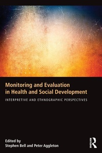 Enlarge image Cover: Monitoring and Evaluation in Health and Social Development - Routledge