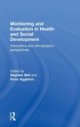 Cover: Monitoring and Evaluation in Health and Social Development - Routledge