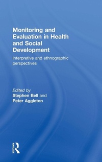Enlarge image Cover: Monitoring and Evaluation in Health and Social Development - Routledge