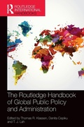 Cover: The Routledge Handbook of Global Public Policy and Administration - Routledge
