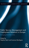 Cover: Public Service Management and Employment Relations in Europe - Routledge