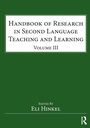 Cover: Handbook of Research in Second Language Teaching and Learning - Routledge
