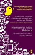 Cover: International Public Relations - Routledge