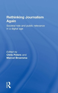 Enlarge image Cover: Rethinking Journalism Again - Routledge