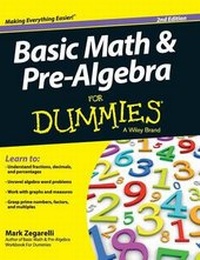 Enlarge image Cover: Basic Math and Pre-Algebra for Dummies - Wiley
