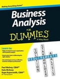 Cover: Business Analysis for Dummies - Wiley