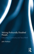 Cover: Valuing Profoundly Disabled People - Routledge