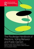 Cover: The Routledge Handbook of Elections, Voting Behavior and Public Opinion - Routledge