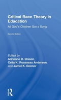 Cover: Critical Race Theory in Education - Routledge