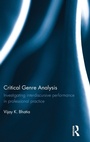 Cover: Critical Genre Analysis - Routledge