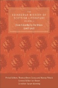 Cover: The Edinburgh History of Scottish Literature: From Columba to the Union (until 1707) - Edinburgh University Press