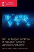 Cover: The Routledge Handbook of Instructed Second Language Acquisition - Routledge