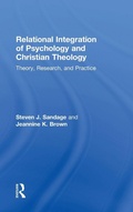 Cover: Relational Integration of Psychology and Christian Theology - Routledge