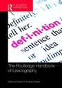 Cover: The Routledge Handbook of Lexicography - Routledge