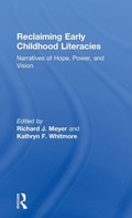 Cover: Reclaiming Early Childhood Literacies - Routledge