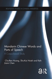 Abbildung von: Mandarin Chinese Words and Parts of Speech - Routledge