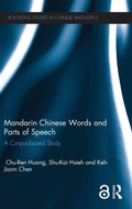 Cover: Mandarin Chinese Words and Parts of Speech - Routledge