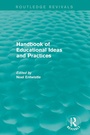 Cover: Handbook of Educational Ideas and Practices (Routledge Revivals) - Routledge