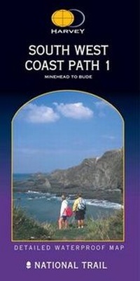 Abbildung von: South West Coast Path 1 XT40 - Harvey Map Services Ltd