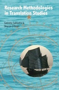Cover: Research Methodologies in Translation Studies - Routledge
