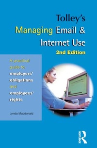 Enlarge image Cover: Tolley's Managing Email & Internet Use - Butterworths Tolley