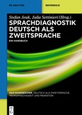 Cover: Sprachdiagnostik Deutsch als Zweitsprache - De Gruyter Mouton