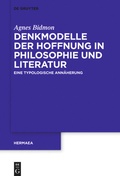 Cover: Denkmodelle der Hoffnung in Philosophie und Literatur - De Gruyter