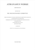 Cover: Epistulae Dogmaticae Minores - De Gruyter