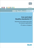 Cover: Iron and steel - Quality standards 3/1 - DIN Media