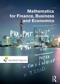 Cover: Mathematics for Finance, Business and Economics - Routledge
