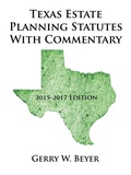 Cover: Texas Estate Planning Statutes with Commentary - AUTHORHOUSE