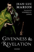Cover: Givenness and Revelation - Oxford University Press