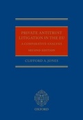 Cover: Private Antitrust Litigation in EU: Comparative Analysis - Oxford University Press