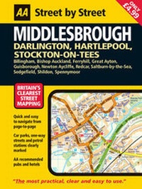 Abbildung von: AA Street by Street Middlesbrough: Midi - Automobile Association