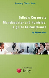 Abbildung von: Tolley's Corporate Manslaughter and Homicide: A Guide to Compliance - Tolley