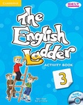 Cover: The English Ladder Level 3 Activity Book with Songs Audio CD - Cambridge University Press
