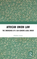 Cover: African Union Law - Routledge