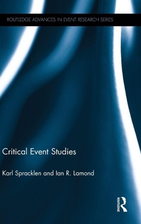 Enlarge image Cover: Critical Event Studies - Routledge