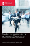 Cover: The Routledge Handbook of Applied Epistemology - Routledge