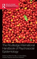 Cover: The Routledge International Handbook of Psychosocial Epidemiology - Routledge