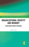 Cover: Organizational Identity and Memory - Routledge