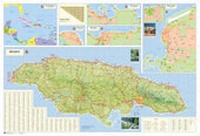 Abbildung von: Shell Road Map of Jamaica - Macmillan Caribbean